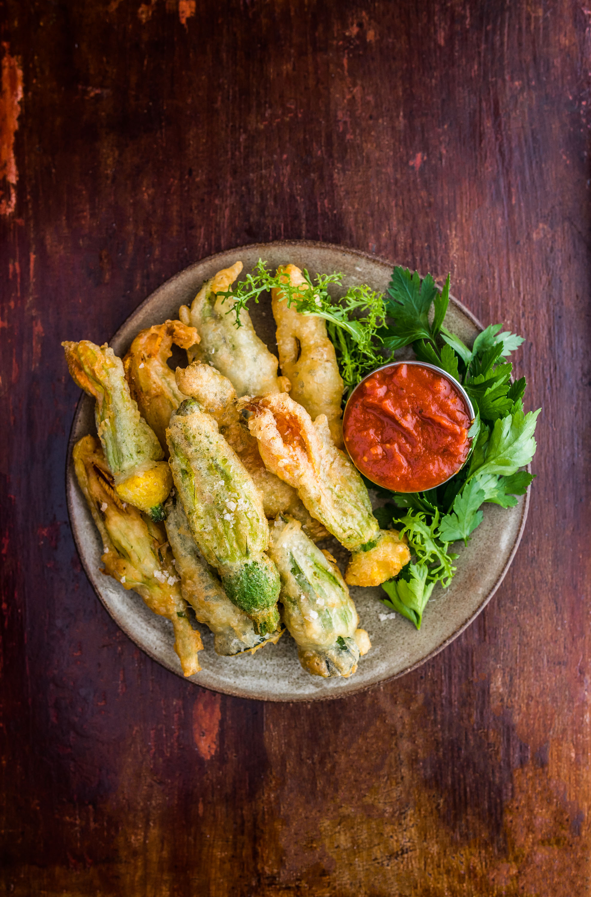Fried Zucchini Blossoms
