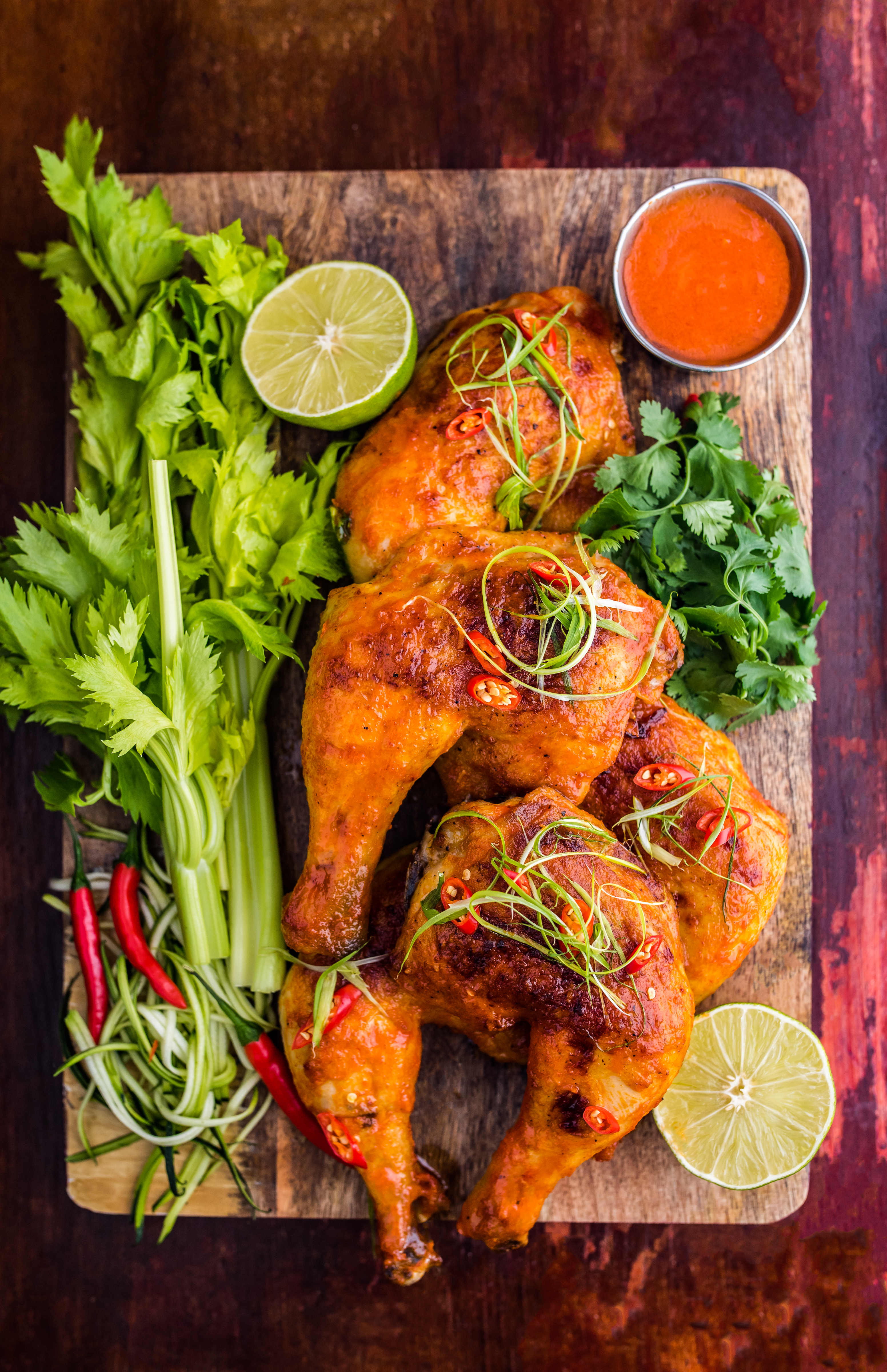 Sriracha Buffalo Chicken Legs