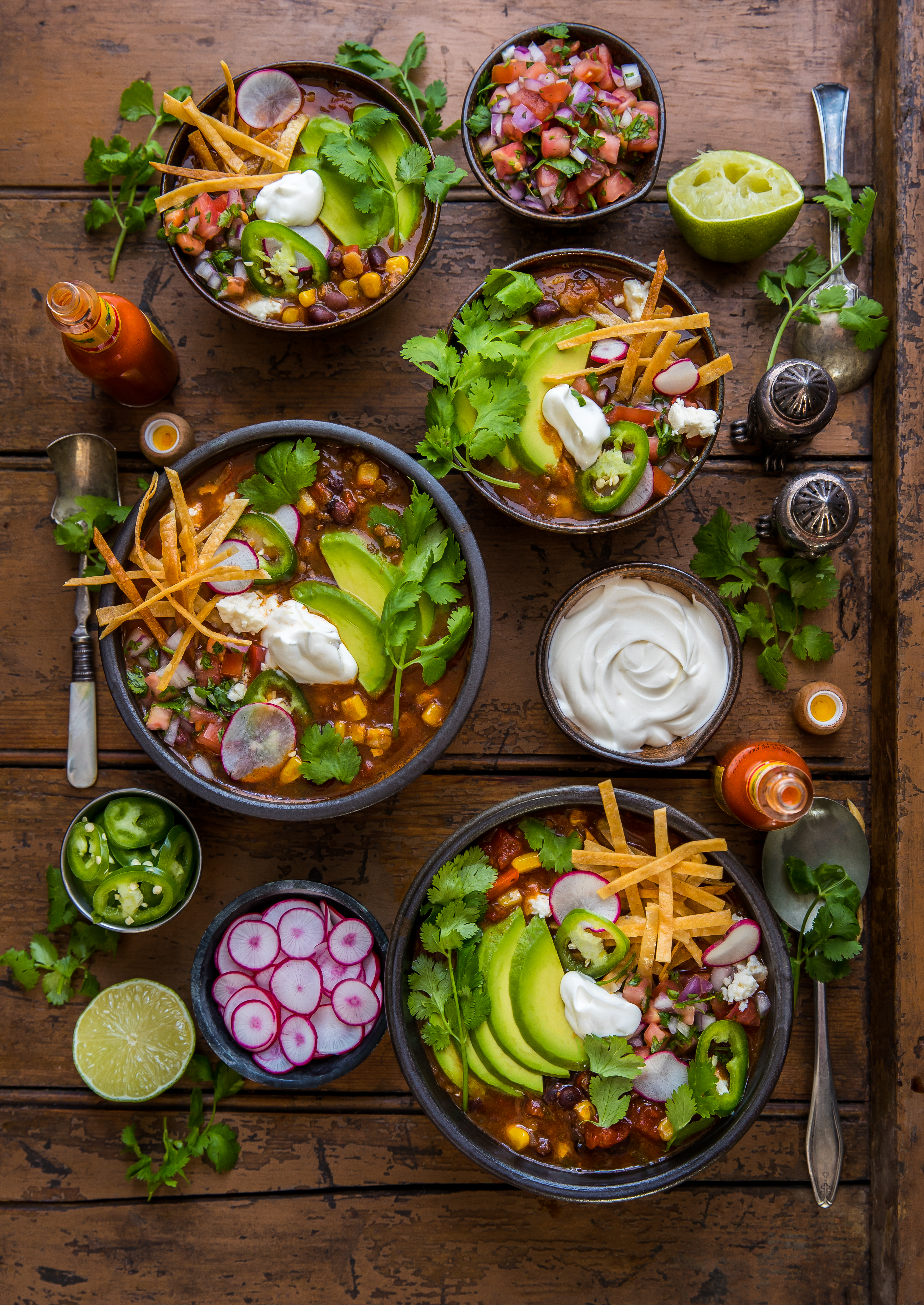 Loaded-Veggie Tortilla Soup