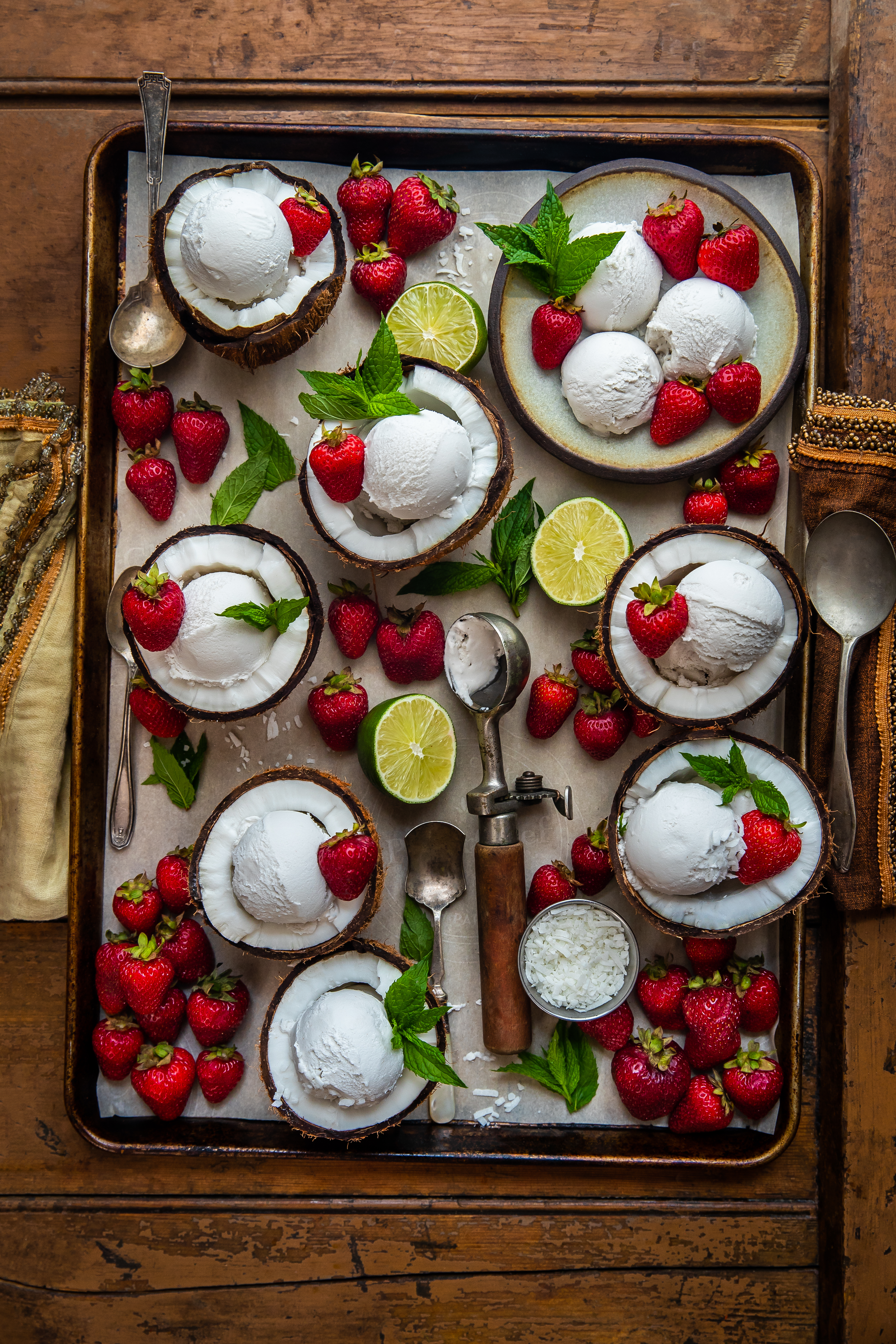 Coconut Maple Lime Ice Cream