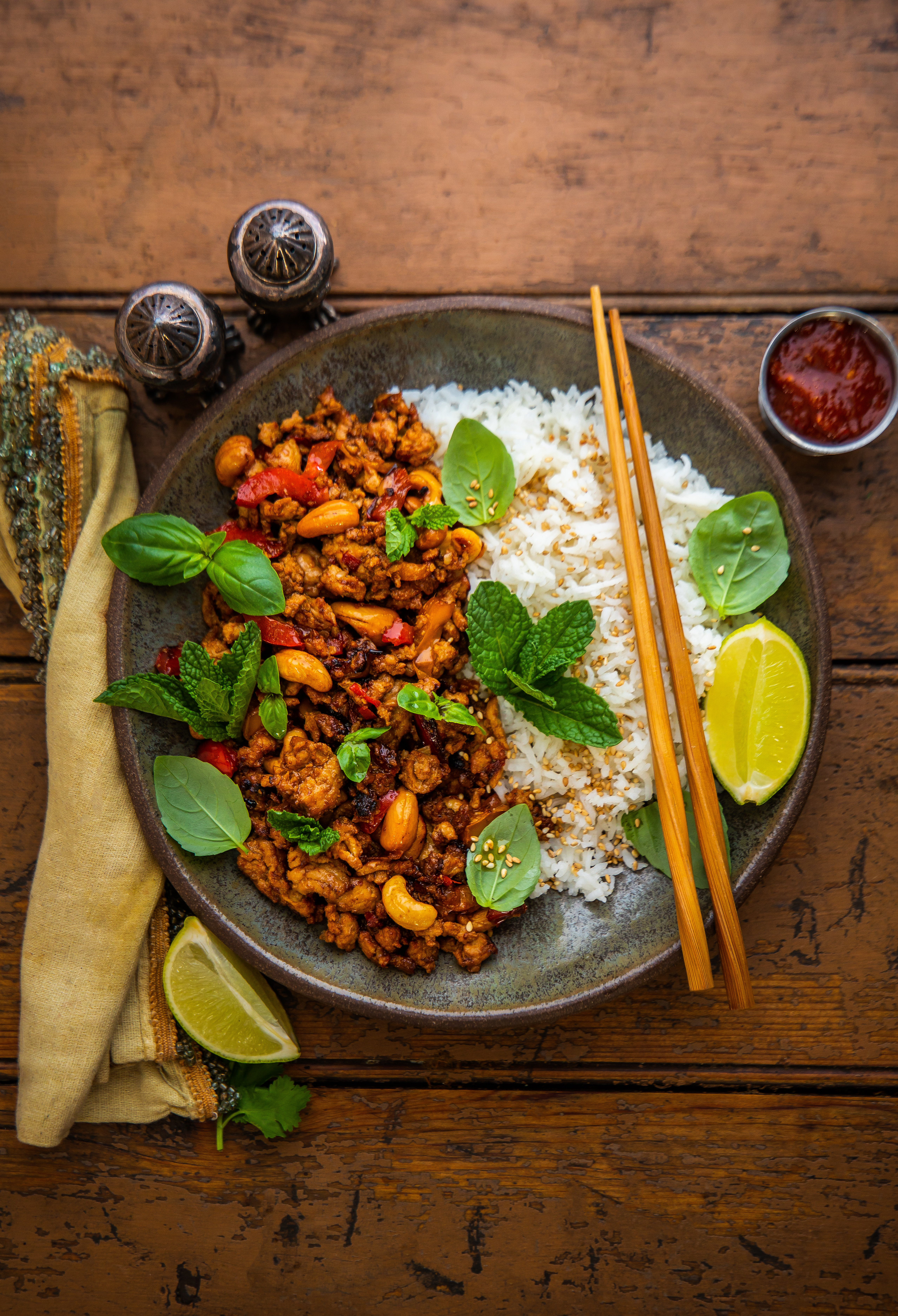 Thai-Style Basil Chicken