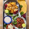 Fish Tacos with Cranberry Salsa