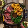 Guinness Prime Rib With Guinness Au Jus Gravy