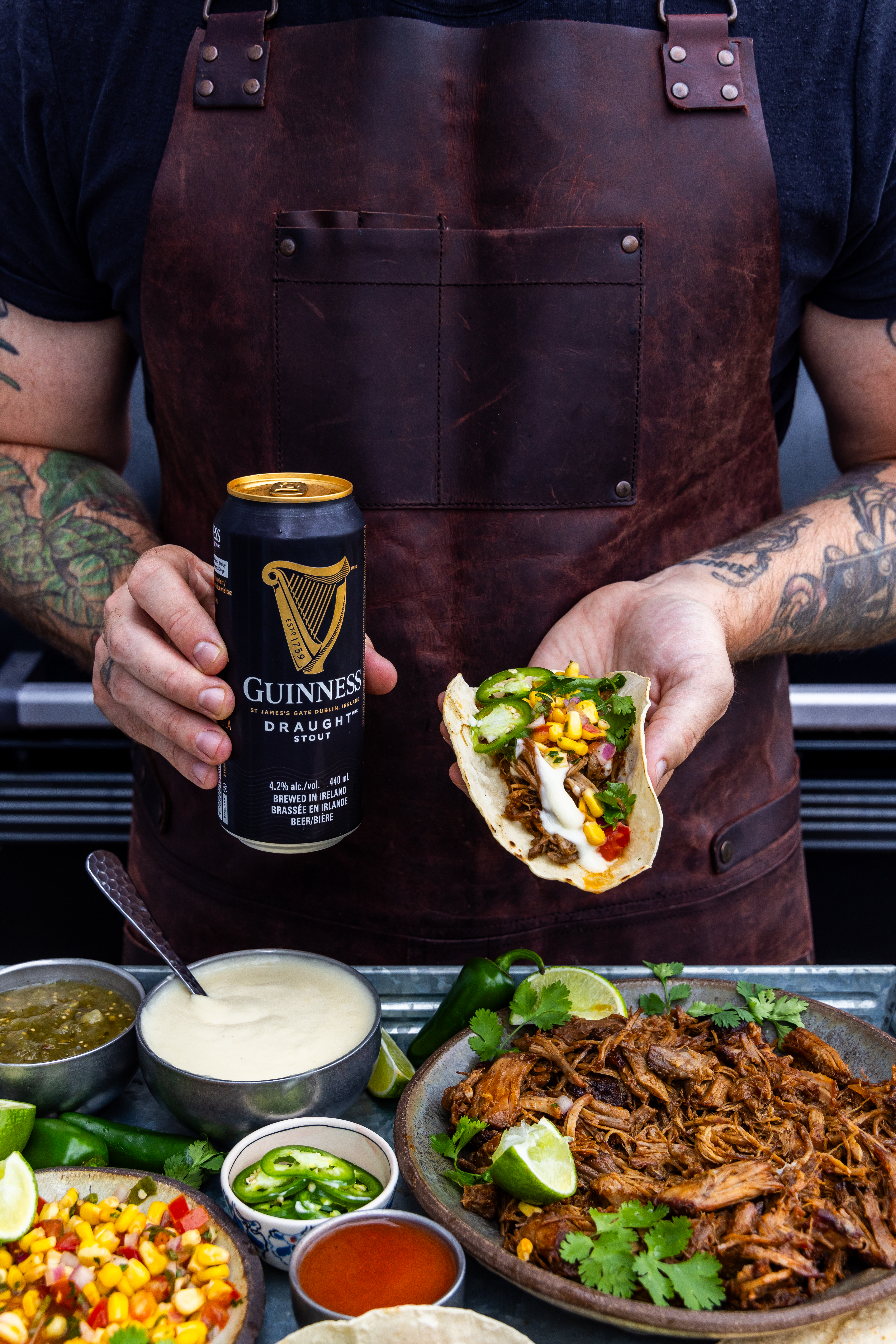 Guinness Braised Pork Carnitas